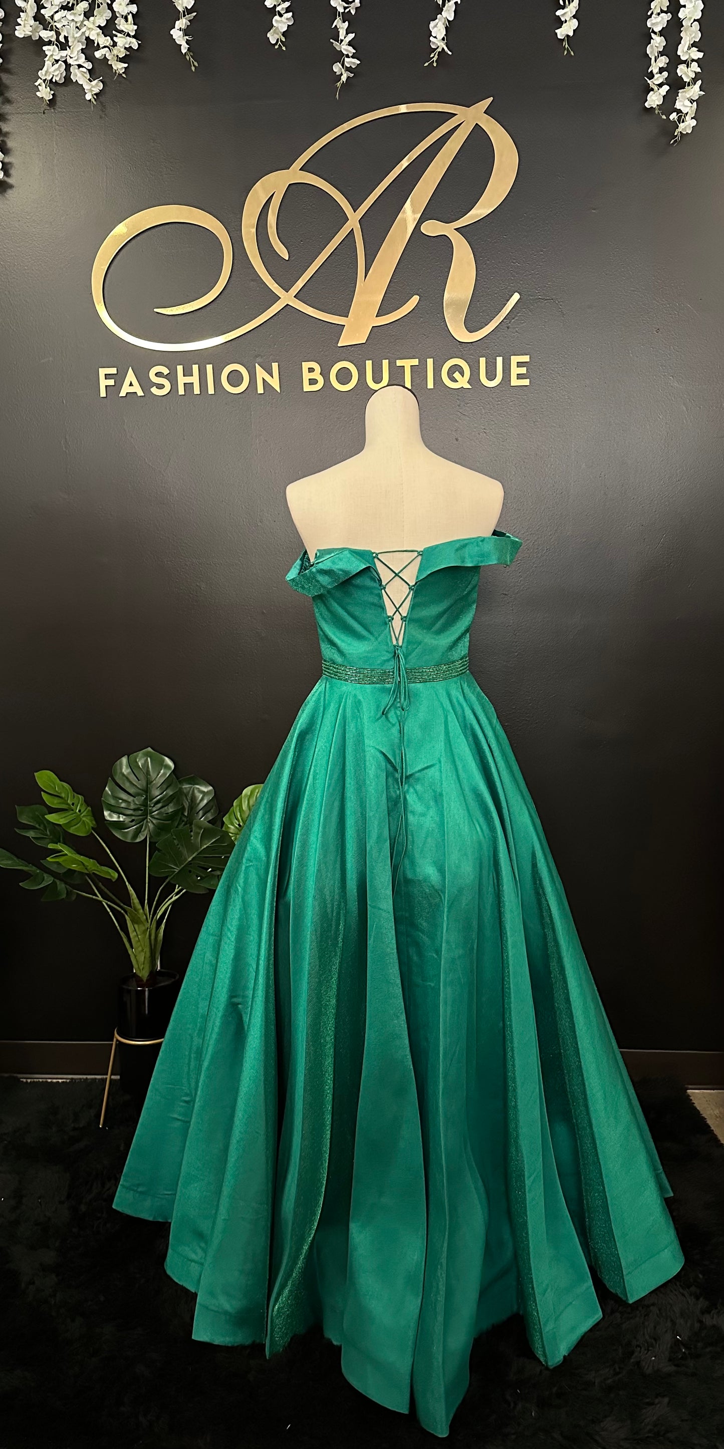 Emerald princess Dress