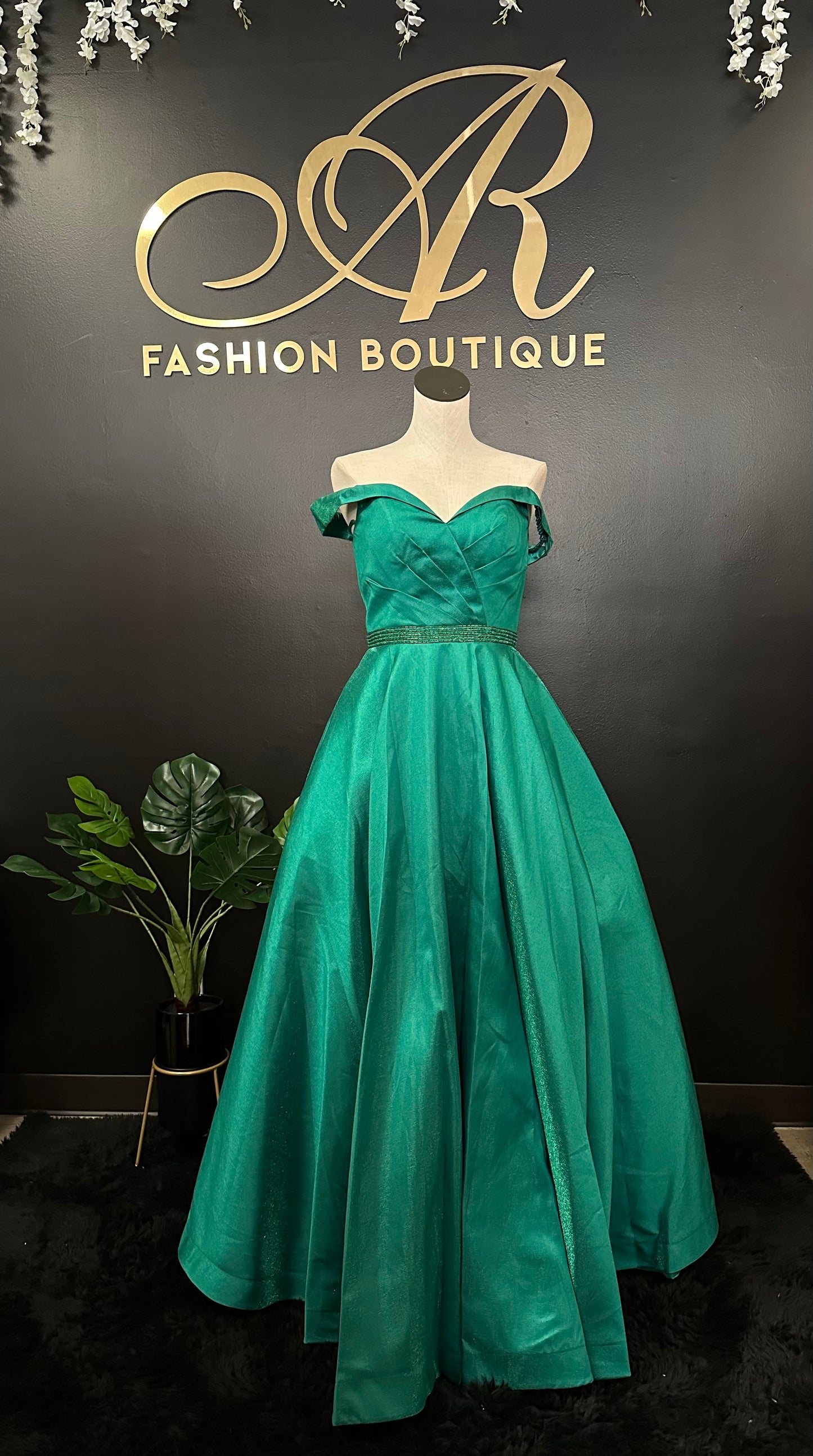 Emerald princess Dress