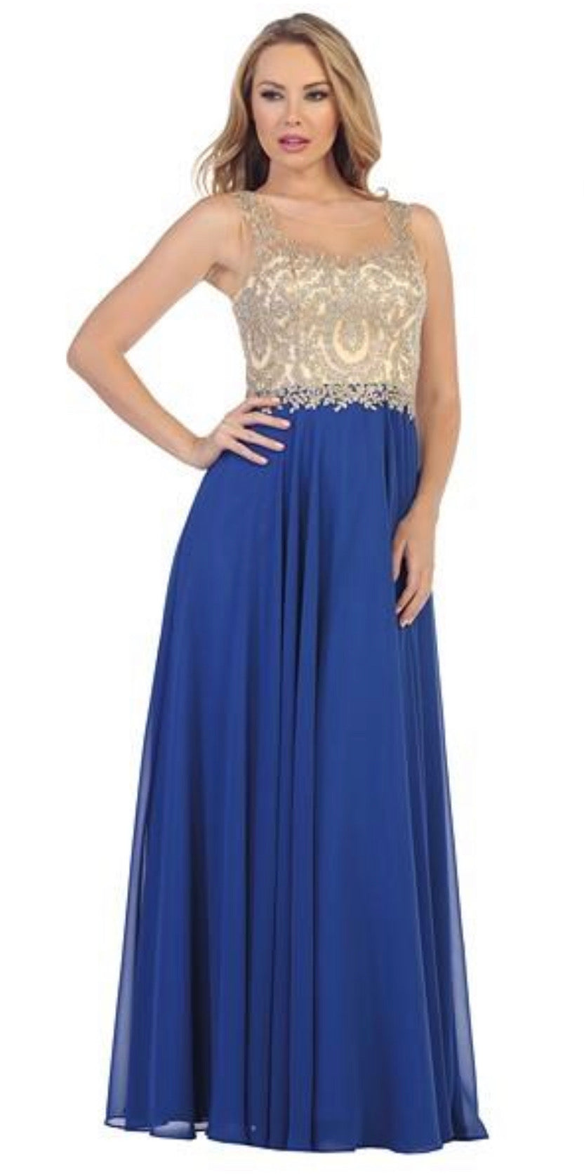 Royal Blue Formal Dress