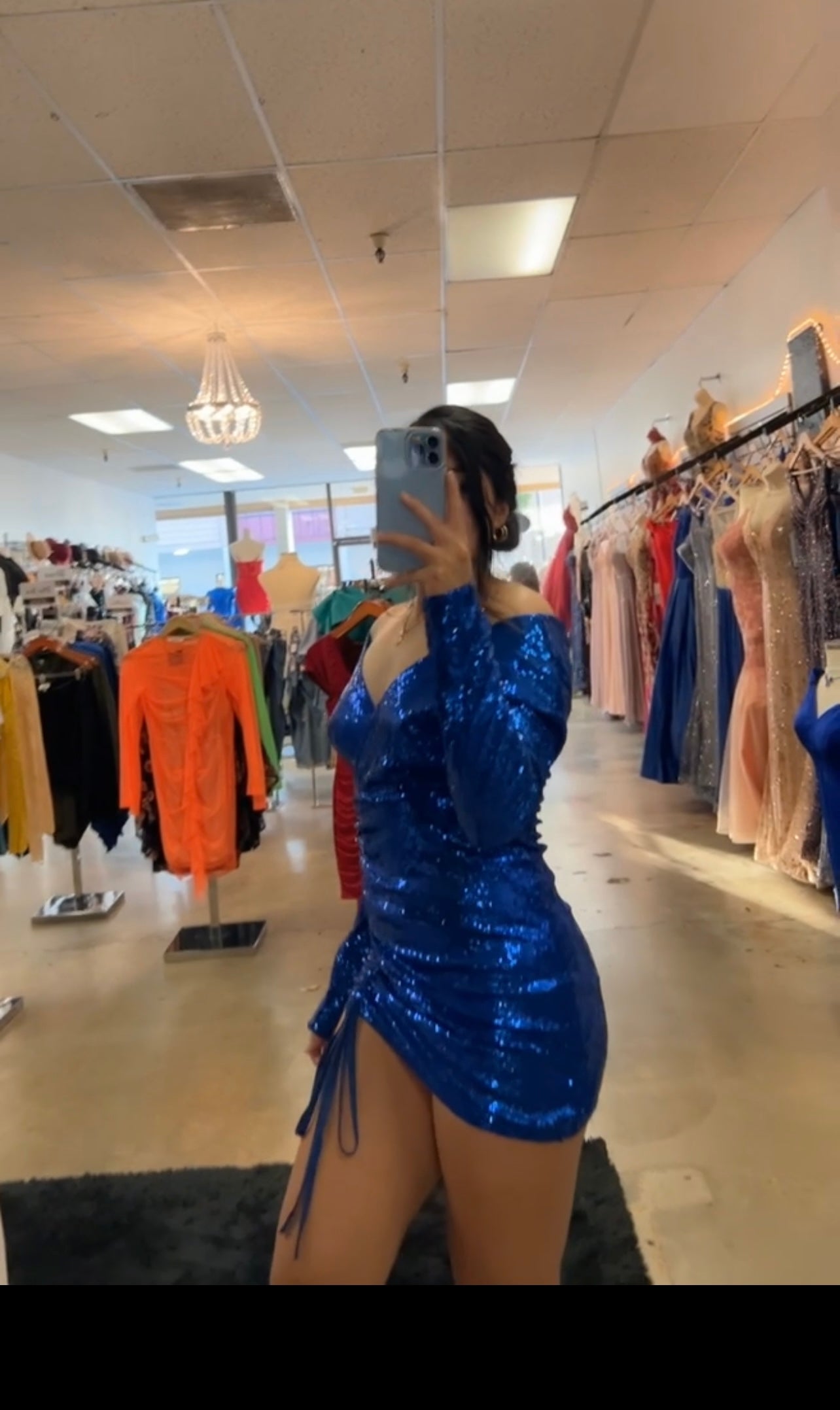 Sequin- True Blue Dress