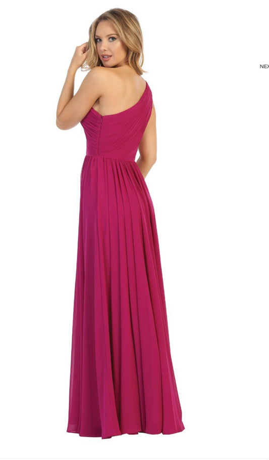 Magenta Formal Dress