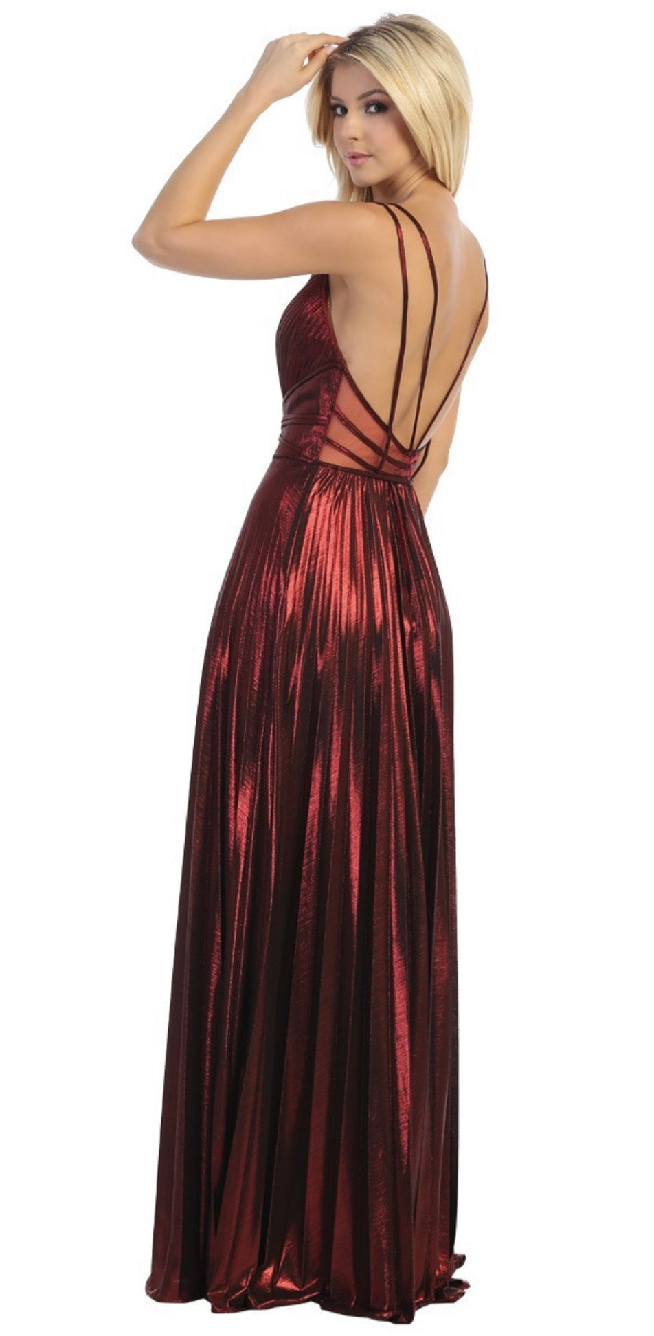 Burgundy Formal Dress